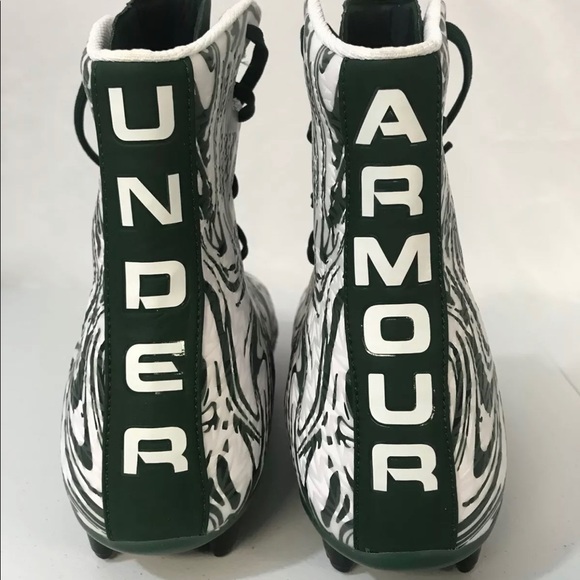 Under Armour Shoes Under Armour Highlight Mc Green Football Cleats